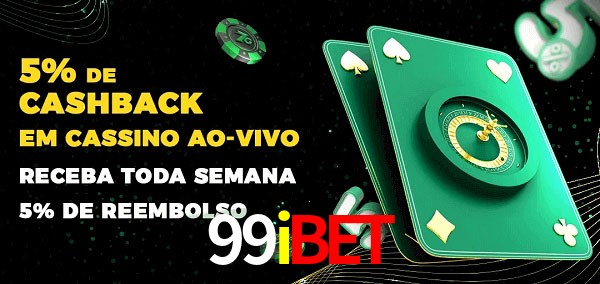 Promoções do cassino ao Vivo 99ibet